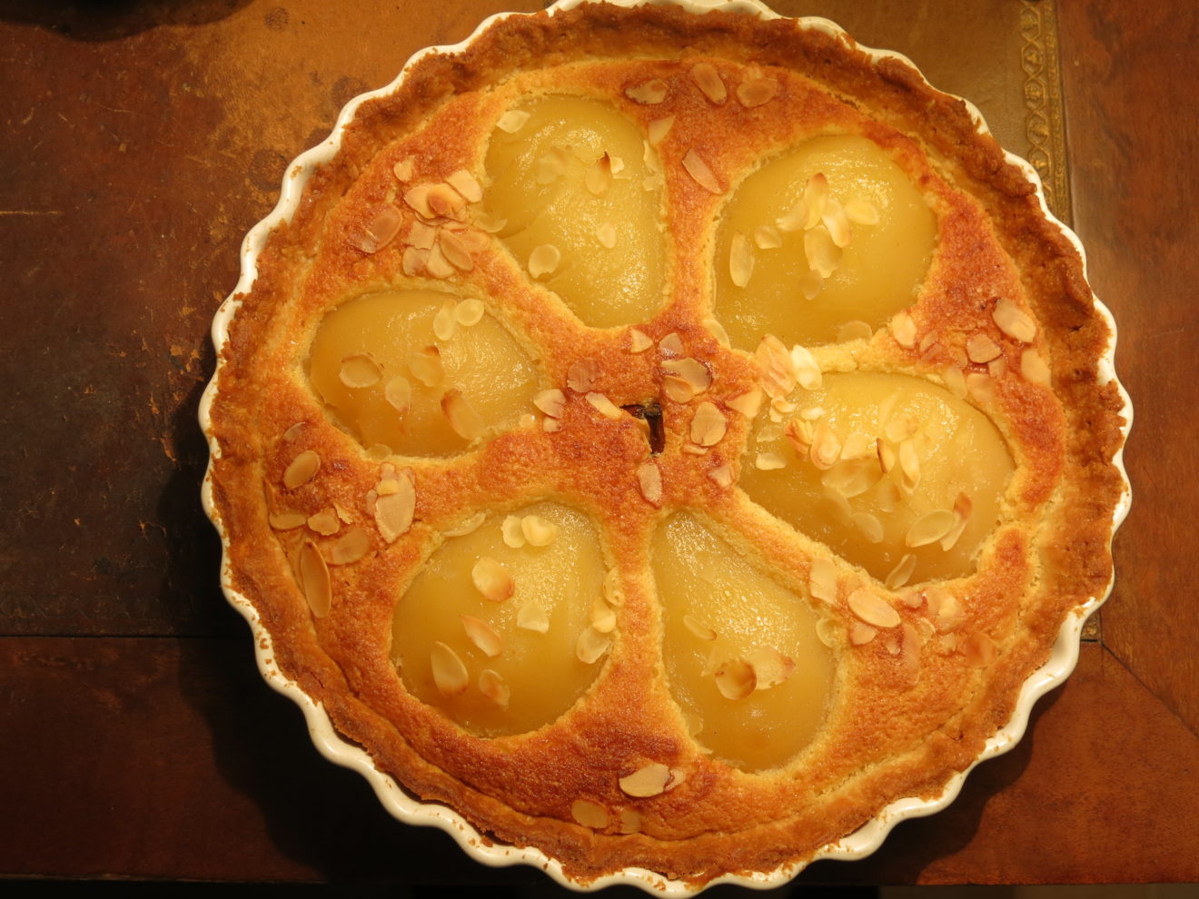 Tarte Bourdaloue (Poire/Amande) Andorfinekitchen