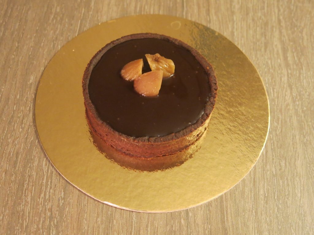 Tarte chocolat crousrillant praliné5