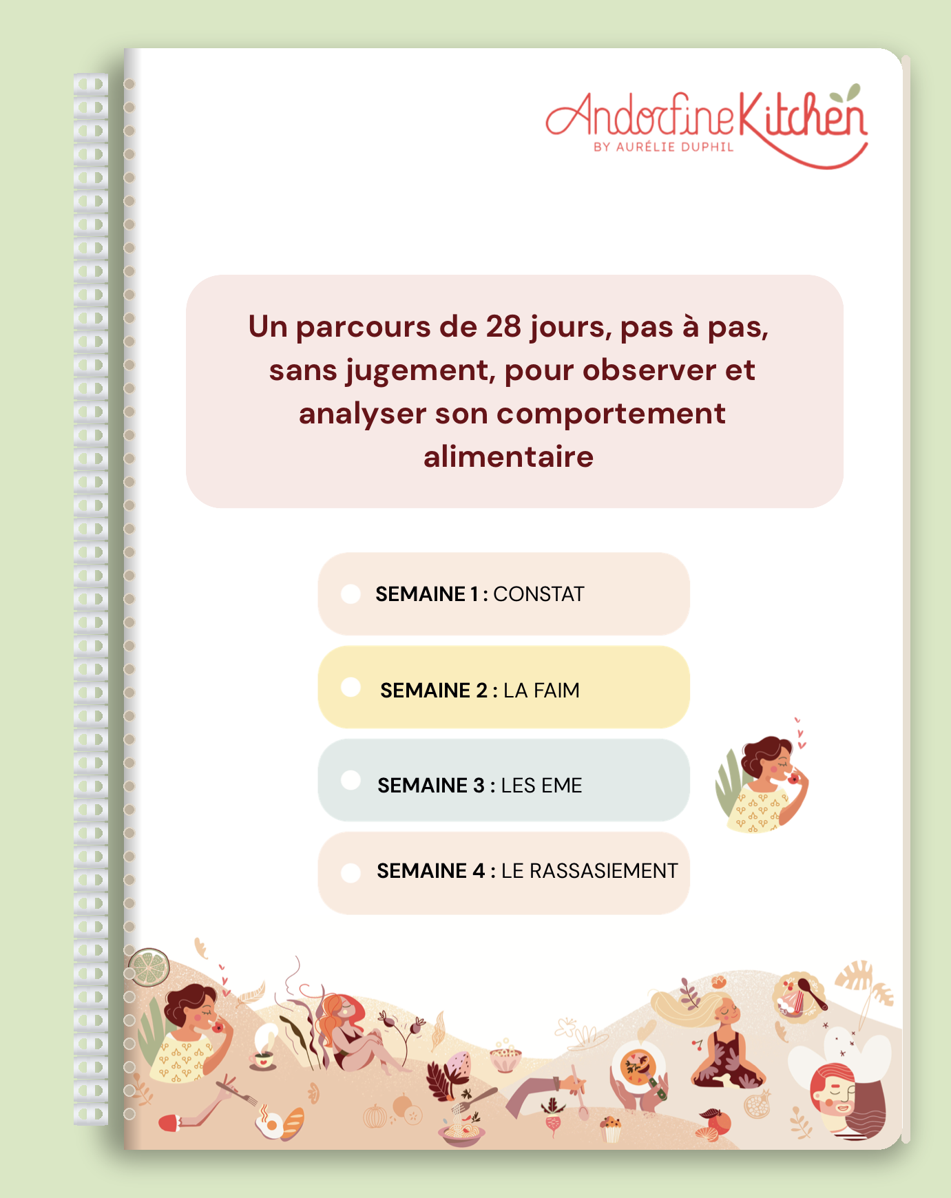 Journal 28 jours Andorfine Kitchen